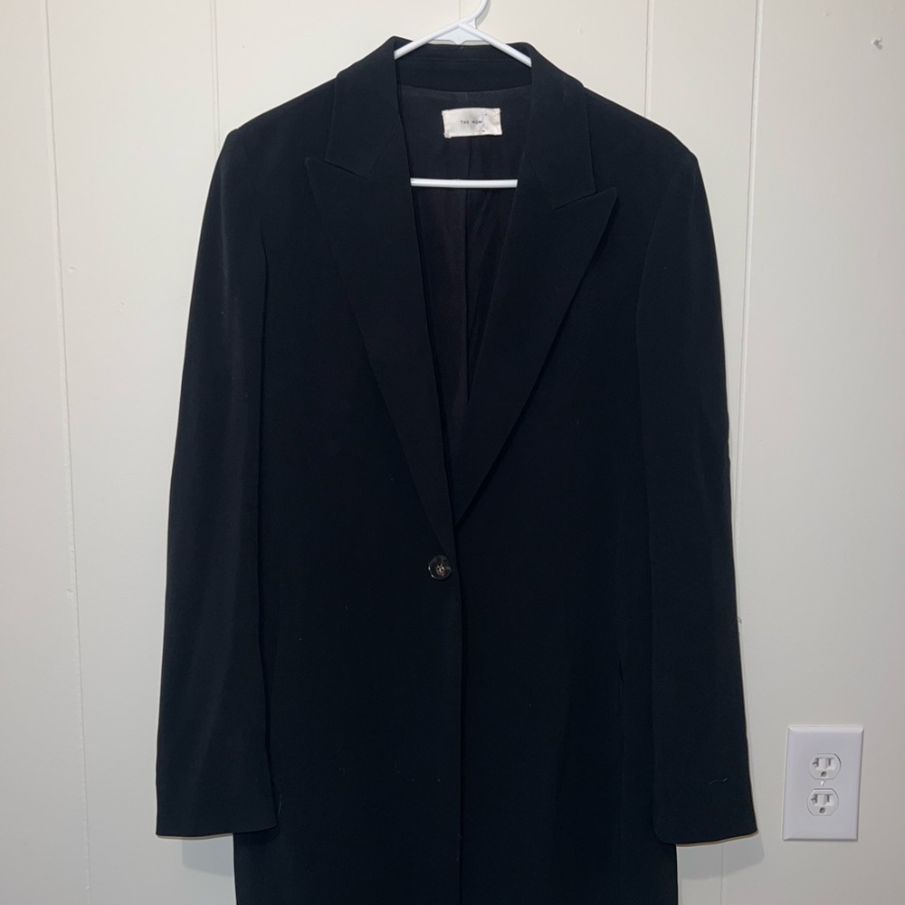 The Row black blazer